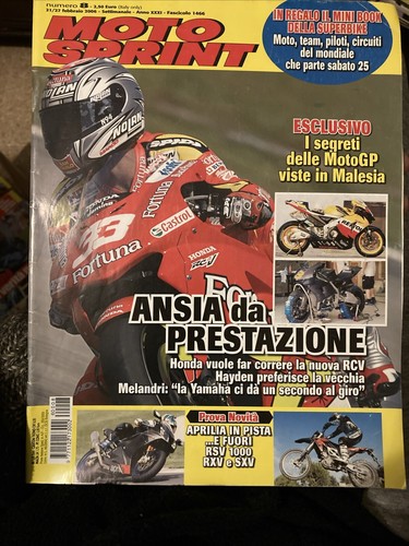 Moto sprint 2006 aprilia - sprint, rsv
